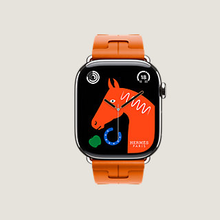 Series 11 case & Band Apple Watch Hermès Single Tour 46 mm